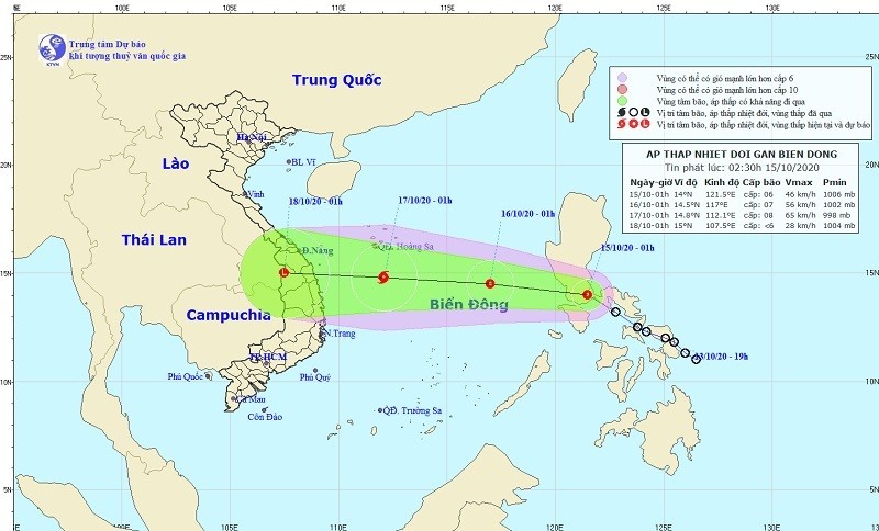 Mưa lớn sau bão số 7, áp thấp nhiệt đới vào Biển Đông