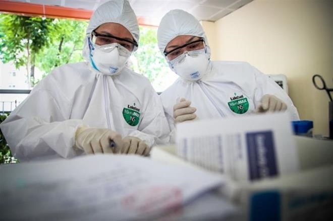 Ca duong tinh voi SARS-CoV-2 o Cau Giay, Ha Noi tung di nhung dau?