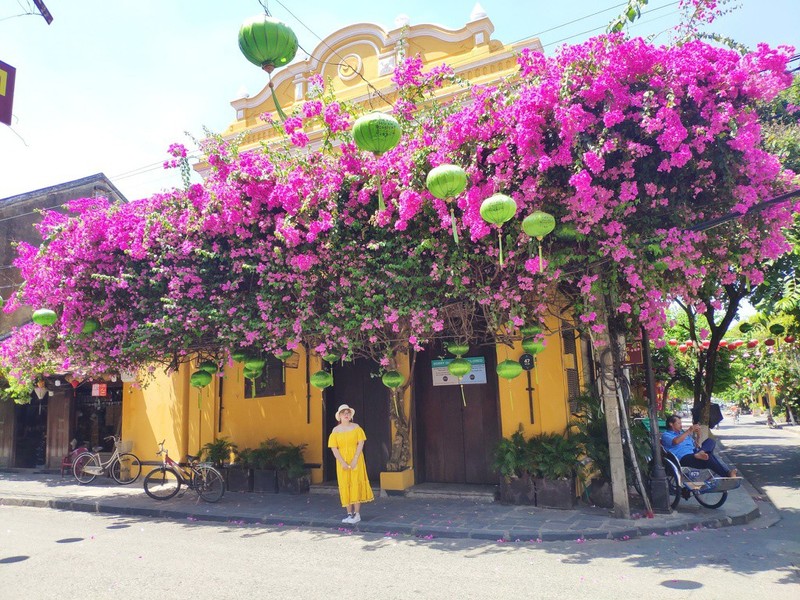 Do guc sau bao, dan hoa giay Hoi An “hoi sinh” dep me man