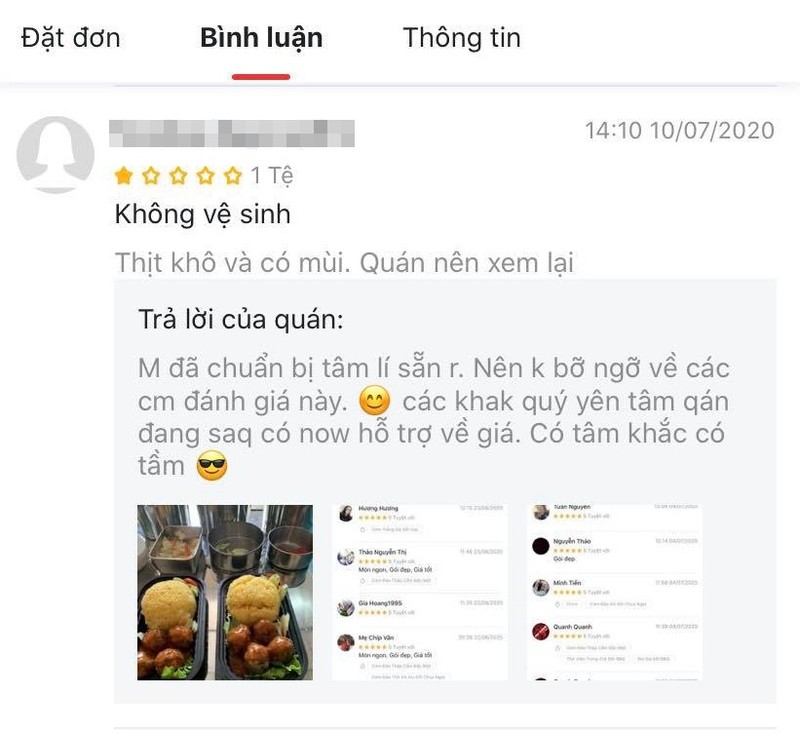 Bi danh gia 1 sao, tiem com ga dap tra khien netizen lac dau-Hinh-4