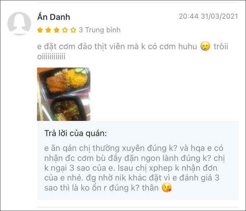 Bi danh gia 1 sao, tiem com ga dap tra khien netizen lac dau-Hinh-7