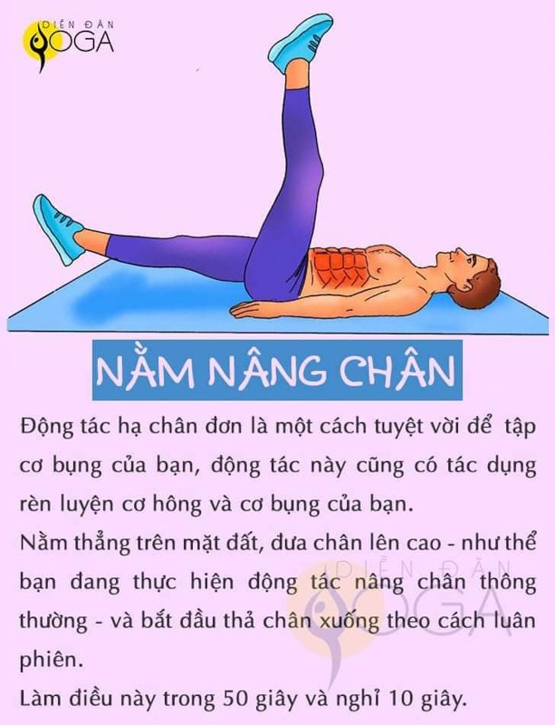 10 bai tap the duc tai nha giup nguoi dan thuc hien de dang