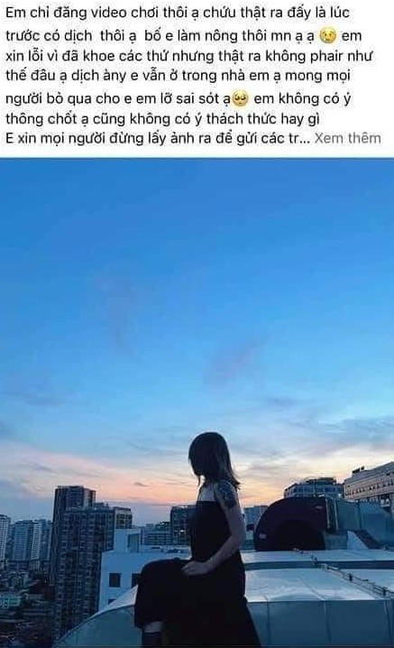 Ha Noi gian cach, TikToker khoe di lai bang 