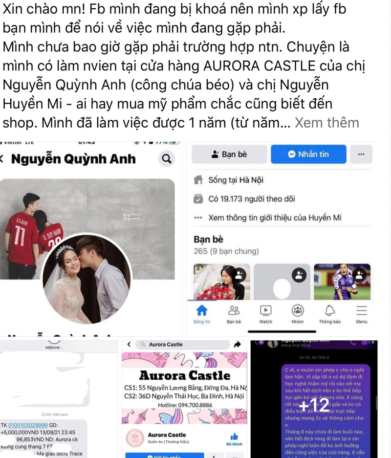 Loat scandal de doi cua “cong chua beo” Quynh Anh lam netizen day song