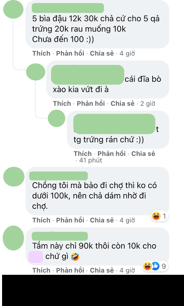 Khoe mam com gia 100K, 