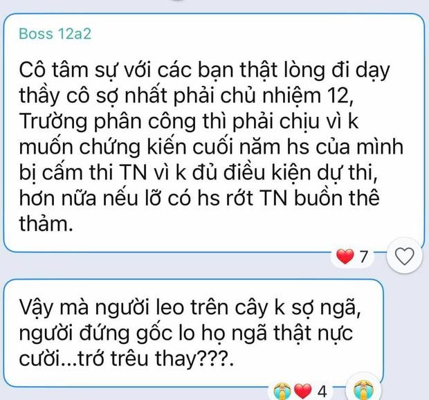 Hoc tro lop 12 khong chiu hoc, co giao gui tin nhan trung 