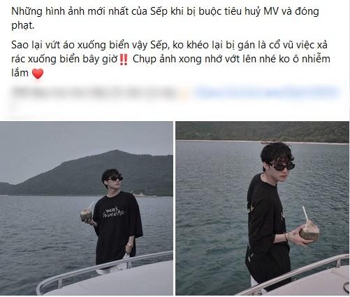 Son Tung gap han: Het ao chui bay den gay o nhiem moi truong-Hinh-2