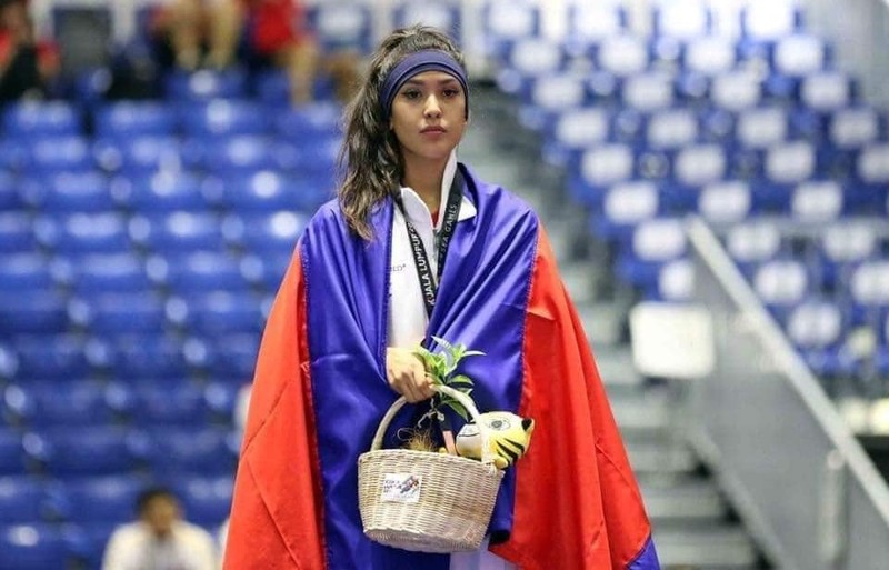 Cac VDV taekwondo tai nang tai SEA Games 31-Hinh-8