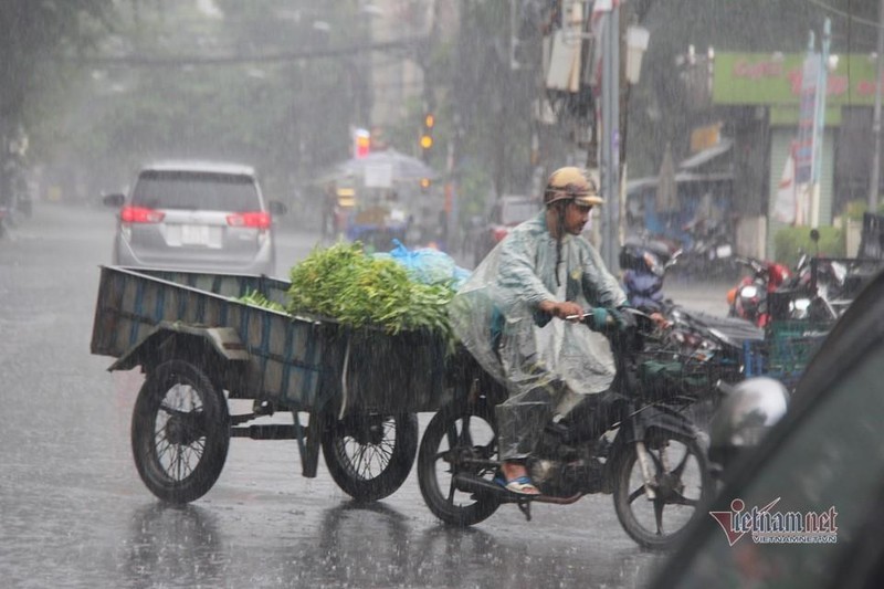 Du bao thoi tiet ngay 10/7: Bac Bo mat me, Tay Nguyen va Nam Bo mua giong