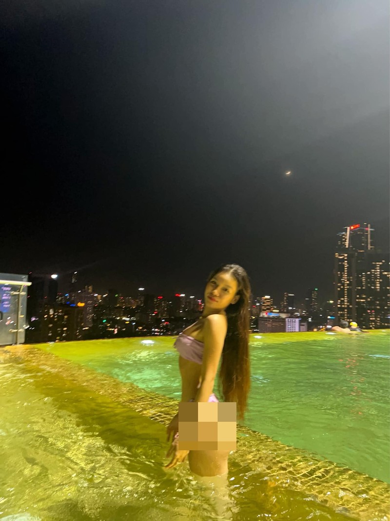 Ban gai Dang Van Lam dien bikini khoe ba vong “dot mat” nguoi nhin-Hinh-3