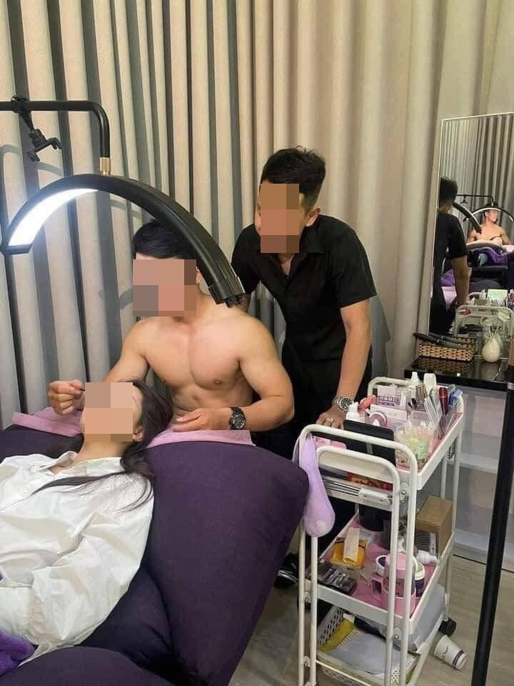 Spa thue dan trai 6 mui phuc vu chi em gay tranh cai