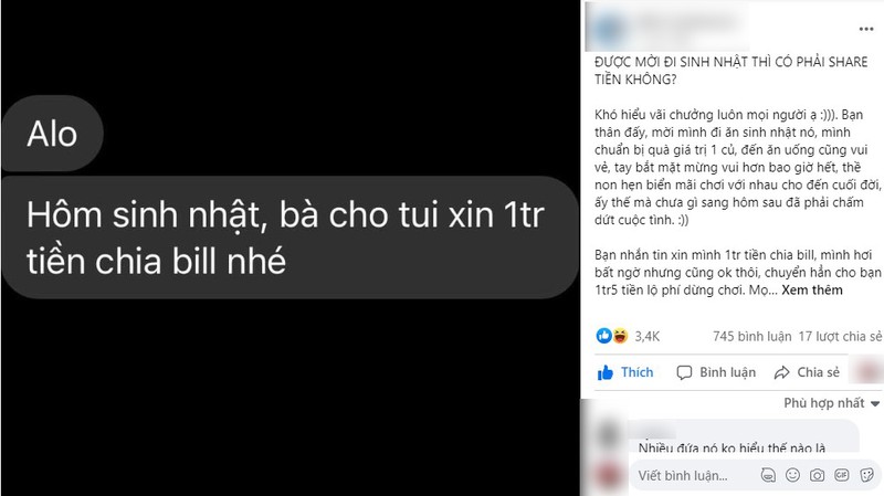 Bi doi chia tien an sinh nhat, co gai khien netizen vo tay