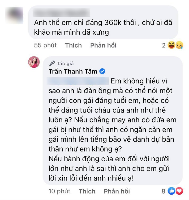 Ban tin Facebook 10/9: Tran Thanh Tam buc xuc khi bi mia mai-Hinh-2