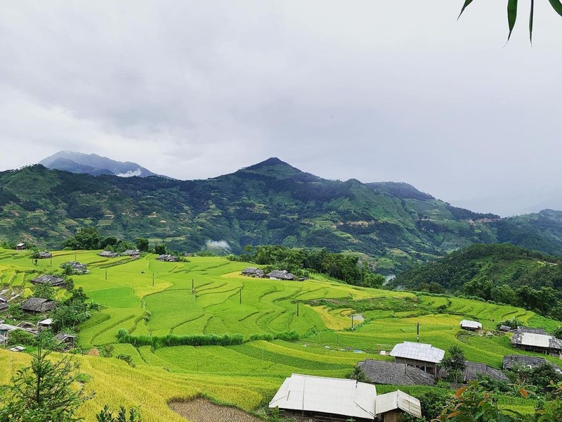 Ha Giang mua lua chin, xach balo len va check in 