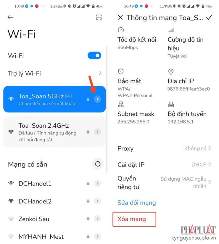 Cach sua loi dien thoai co WiFi nhung khong vao duoc mang-Hinh-2