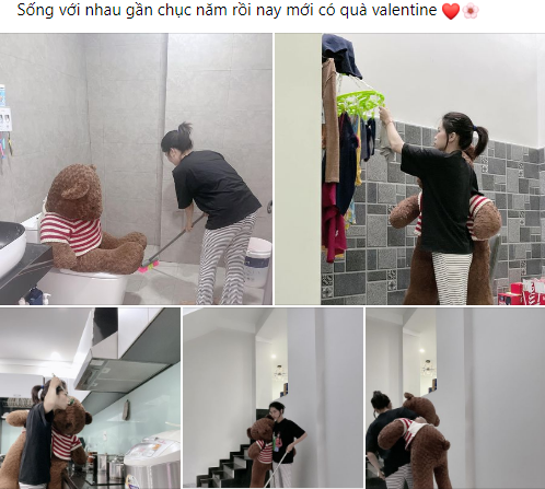 Lan dau nhan qua Valentine, co gai dem khoe moi luc moi noi-Hinh-6