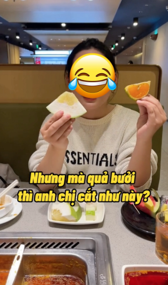 Bo buoi nhu cat cam, nha hang lau khien netizen kho hieu