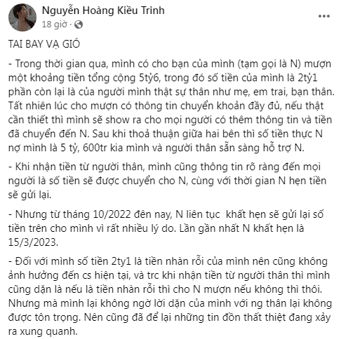Hot girl Kieu Trinh Xiu bat ngo bi to no 3,5 ty-Hinh-2