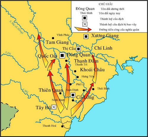 Vuong Thong chi huy 10 van quan Minh doi dau Le Loi-Hinh-2