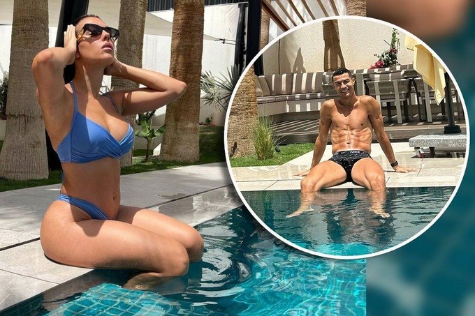 Ronaldo and his wife show off their body in A Rap Xe-ut-Hinh-3