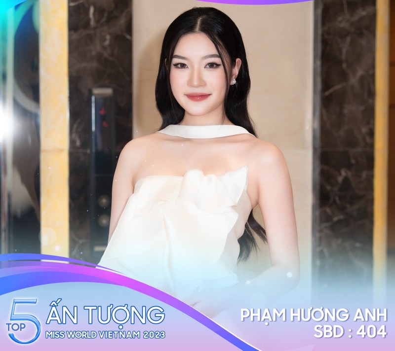 Nguoi dep Ha thanh 18 tuoi gay sot Miss World Vietnam 2023