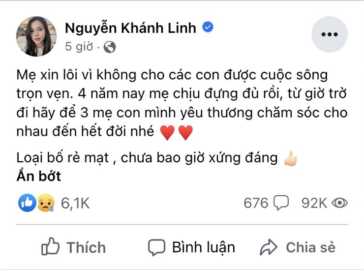 Thuc hu vo chong tuyen thu Bui Tien Dung “com chang lanh”