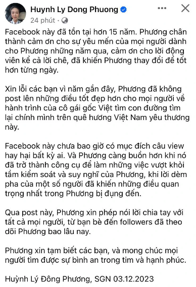 Nu co truong Huynh Ly Dong Phuong bat ngo thong bao chia tay-Hinh-4