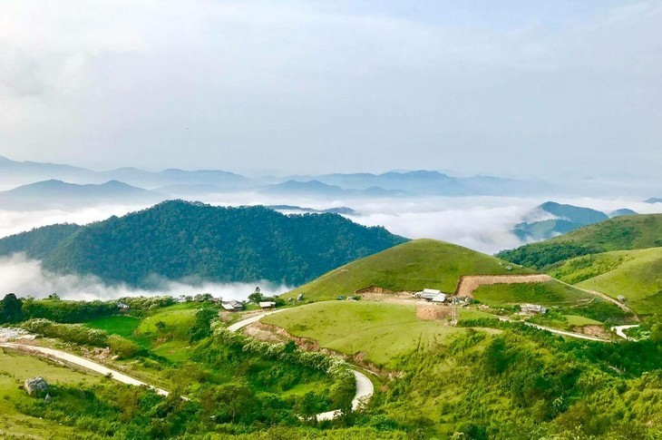 Ngam sao, san may o Cao nguyen Dong Cao