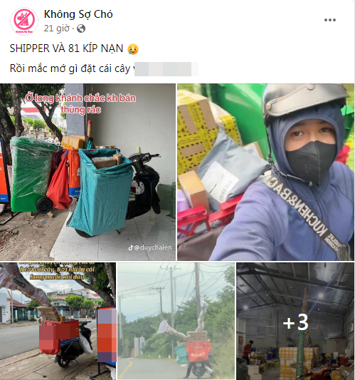 Shipper va “kiep nan” cho mon do dac biet kho ai nghi den