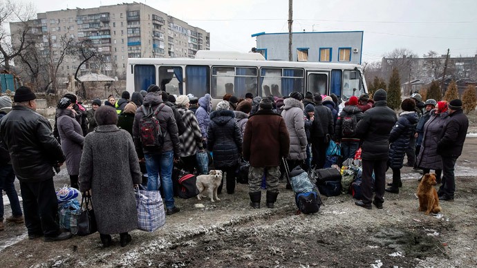 Lenh ngung ban da duoc thiet lap o Debaltsevo