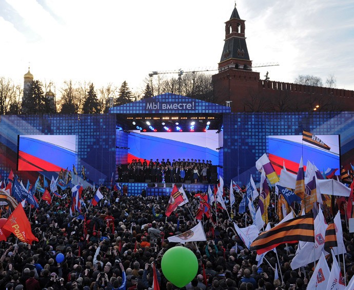 Tong thong Putin tái xuát, hat mung Crimea sap nhap-Hinh-2