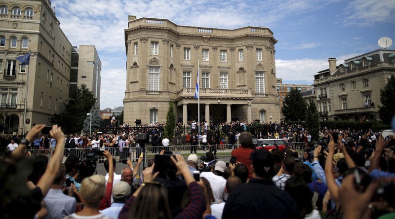 An tuong le thuong co Cuba o Washington