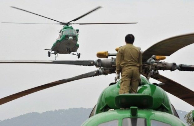 Lao ra thong cao vu may bay quan su Mi-17 mat tich
