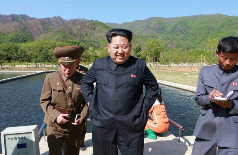 Bao Han Quoc: Lanh dao Trieu Tien Kim Jong-un nang 130 kg?