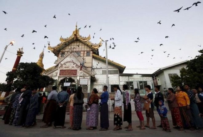 Bau cu Myanmar: Dang cam quyen thua nhan that bai