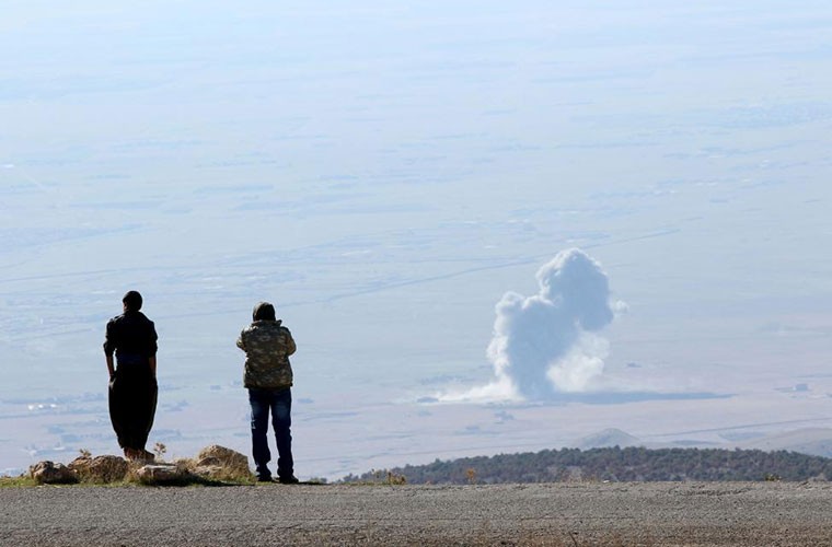 Chum anh dan quan nguoi Kurd tan cong IS o Sinjar-Hinh-11