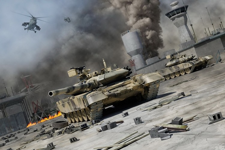 Dekafile: Nga da chuyen giao xe tang T-90 cho Syria