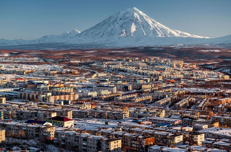 Kamchatka: Vung dat cua lua va bang qua anh