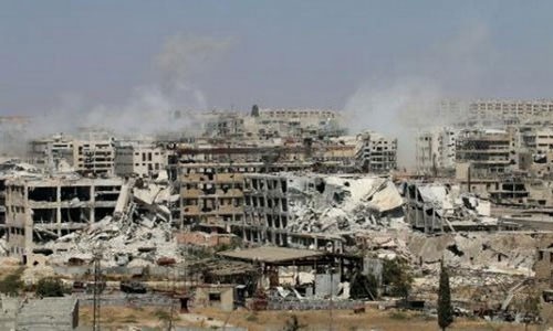 Phien quan bat dau ra hang quan doi Syria tai thanh pho Aleppo