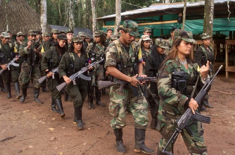 Chum anh ve cuoc noi day cua FARC o Colombia-Hinh-12