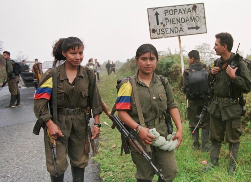 Chum anh ve cuoc noi day cua FARC o Colombia-Hinh-7