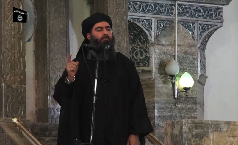 Thu linh IS Baghdadi dang chay tron khoi Mosul