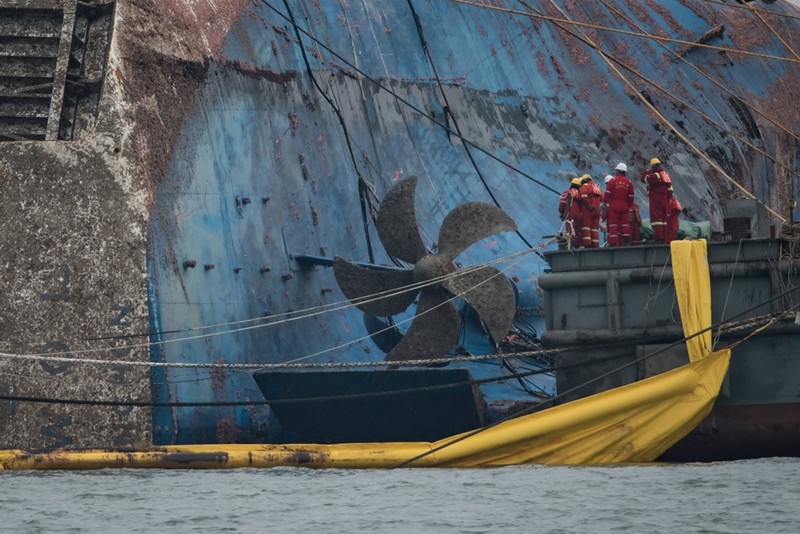 Can canh pha Sewol sau 3 nam chim sau o day bien-Hinh-3