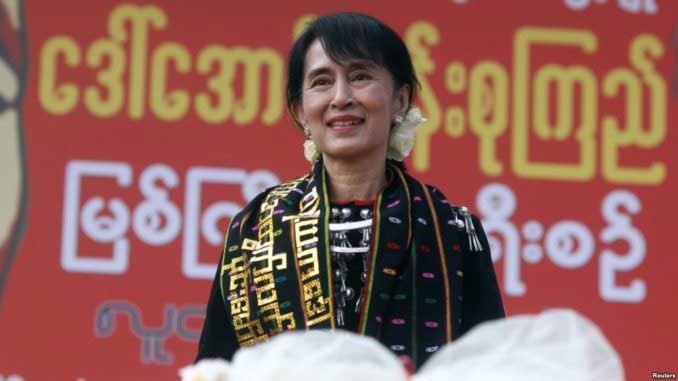 Myanmar: Ba Aung San Suu Kyi tuyen bo san sang tu chuc