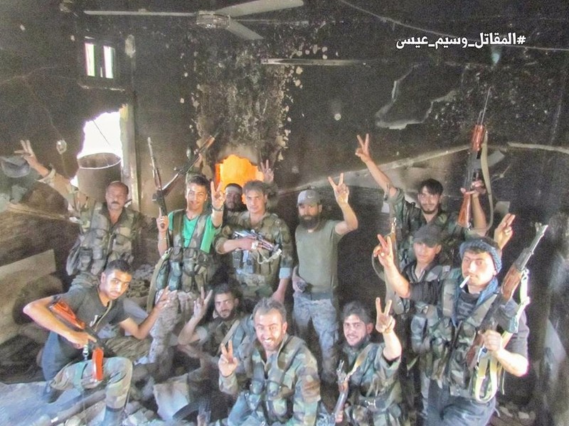 Anh quan doi Syria danh tra phien quan o quan Al-Qaboun-Hinh-5