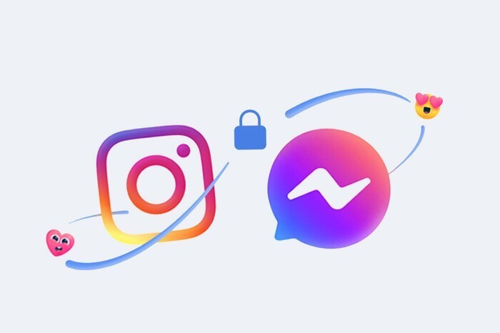 Cach nhan tin tren Facebook  va Instagram sau khi 've mot nha'