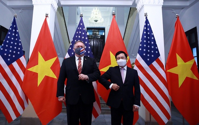 Ngoai truong My Pompeo: Hoa Ky ung ho Viet Nam manh, doc lap, thinh vuong