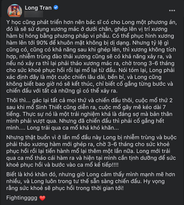 Hot TikToker Long Chun gap phai khoi u lon nguy hiem-Hinh-2