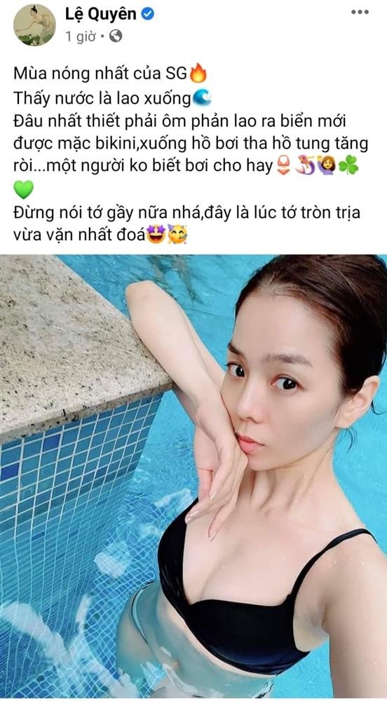 Le Quyen phan ung cang det khi bi che 'body kho muc'-Hinh-3