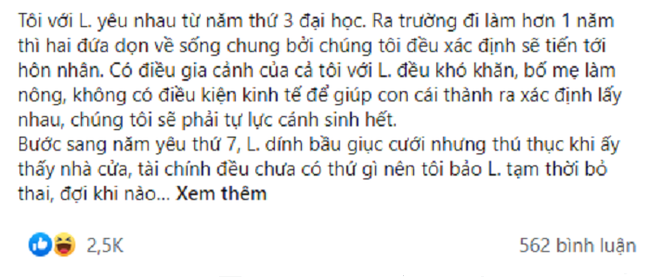 Quyet bo ban gai co bau vi tuong lai, ngay gap lai khong ngo...